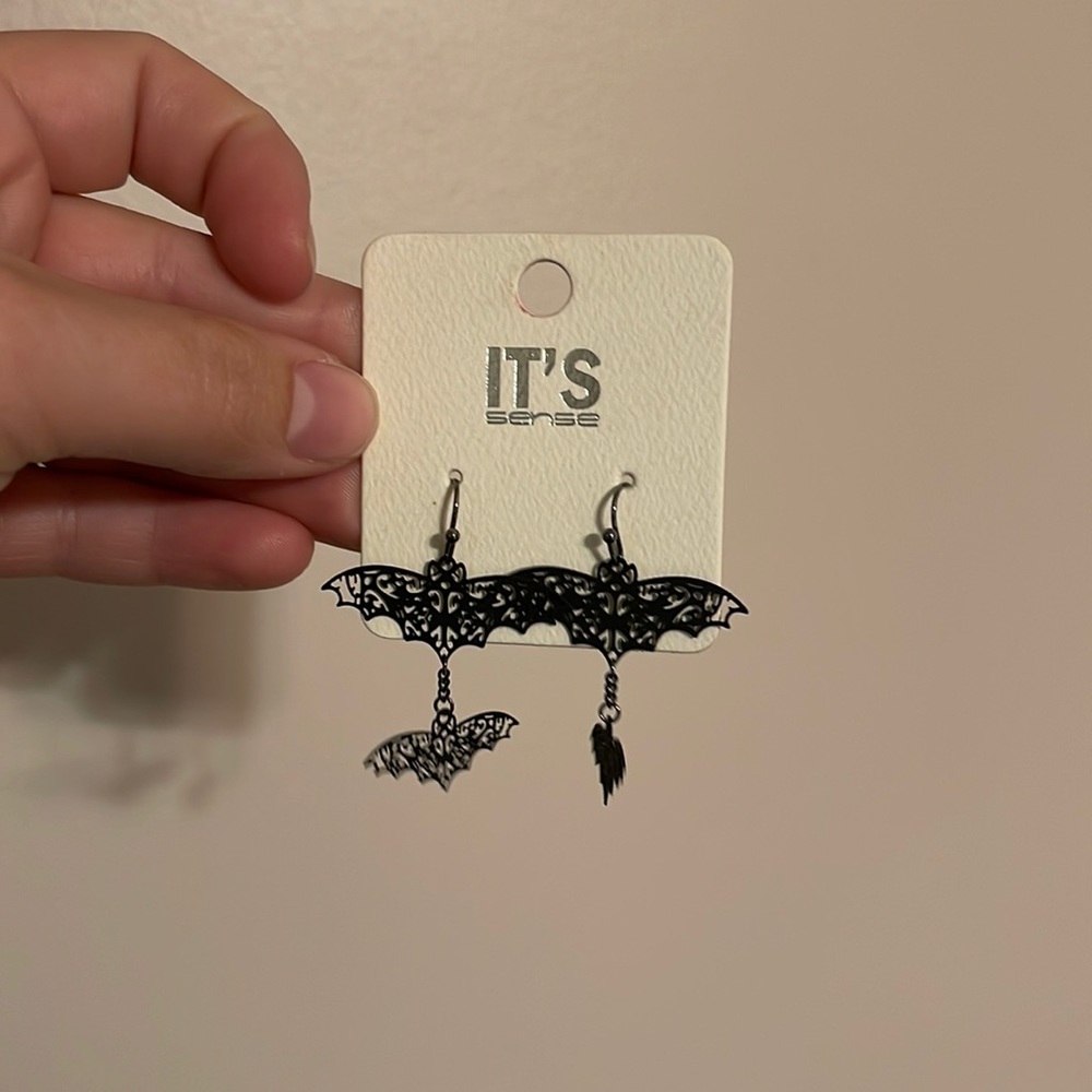 Bat Earrings
